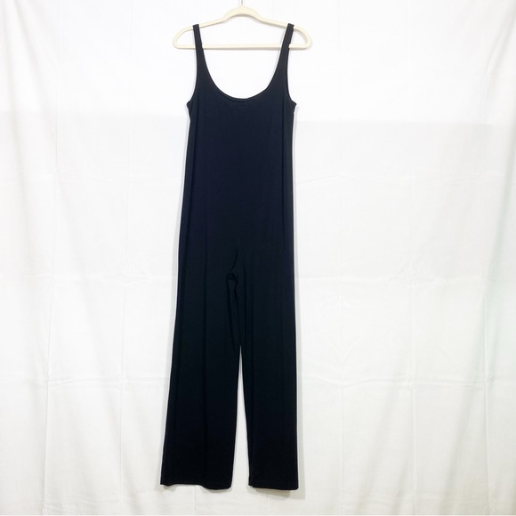 Reformation Jeans June Sleeveless Wide Leg Jumpsuit Black - Picture 4 of 10